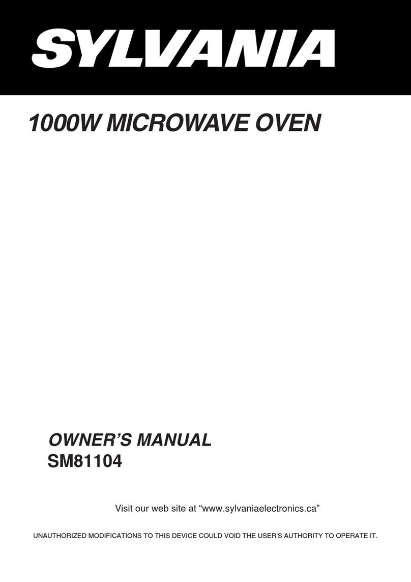 Sylvania SM81104 owner's manual