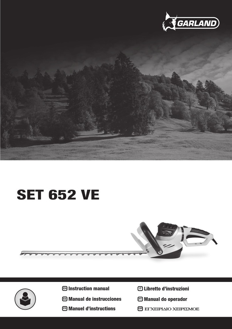 Garland SET 652 VE User manual