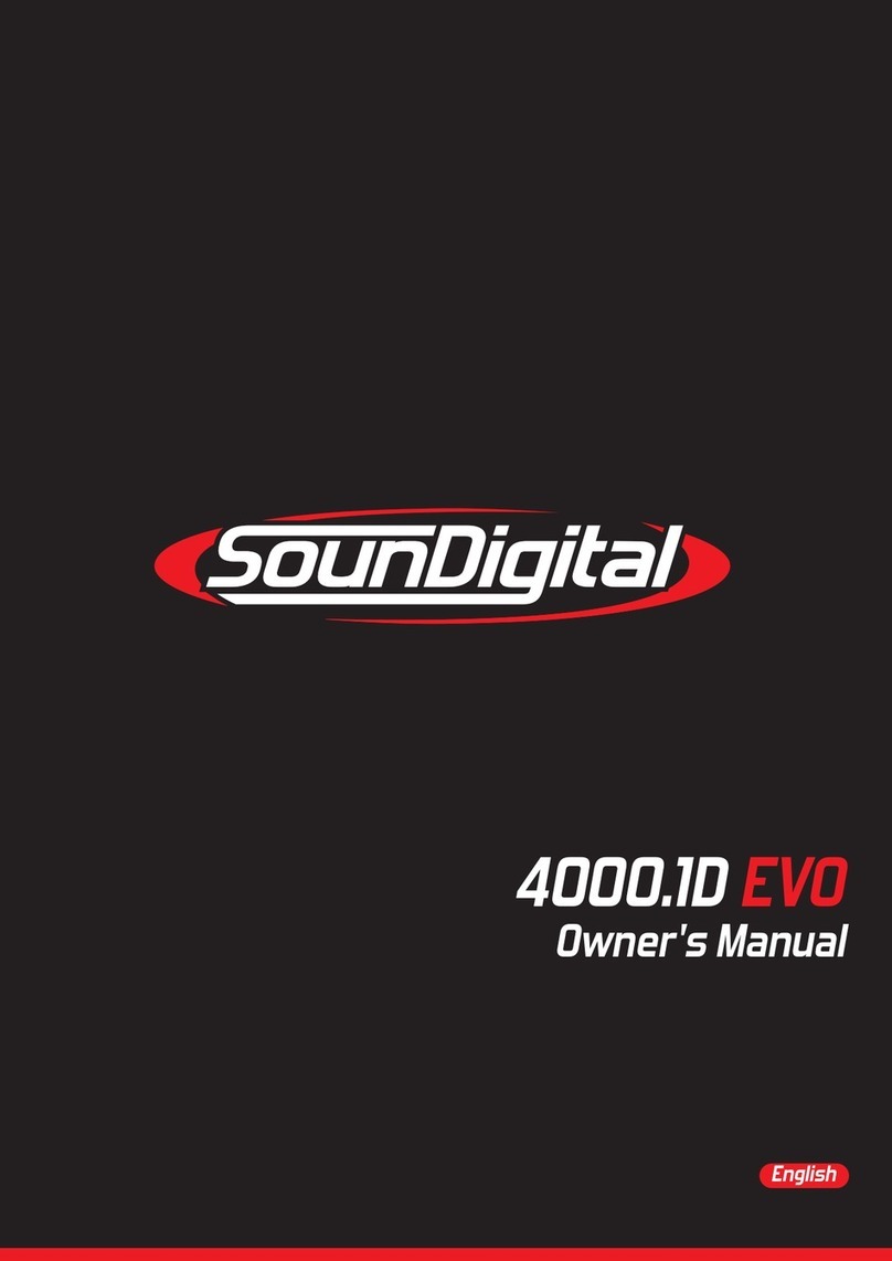 Soundigital 4000.1D EVO User manual