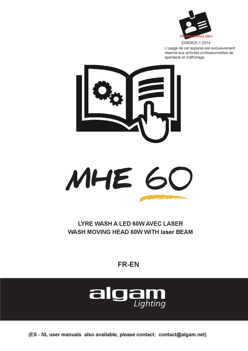 Algam Lighting MHE60 manual Algam Lighting MHE60 manual