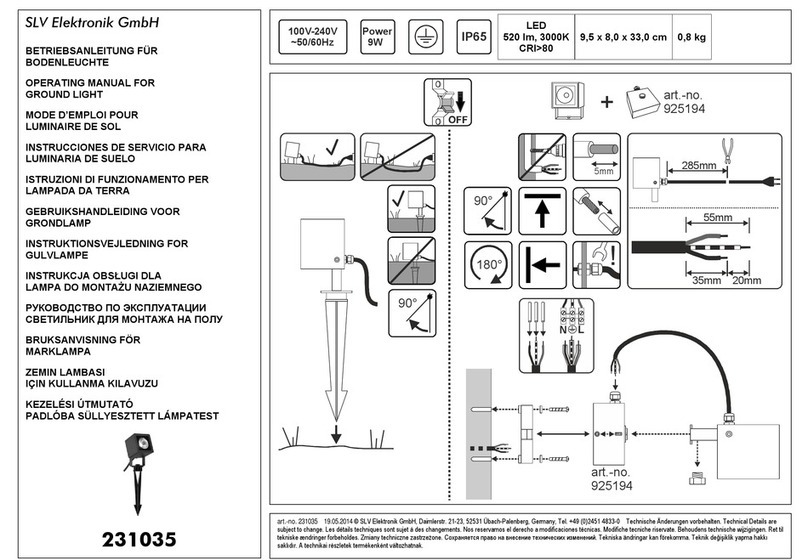 SLV Elektronik 231035 operating manual SLV Elektronik 231035 operating manual