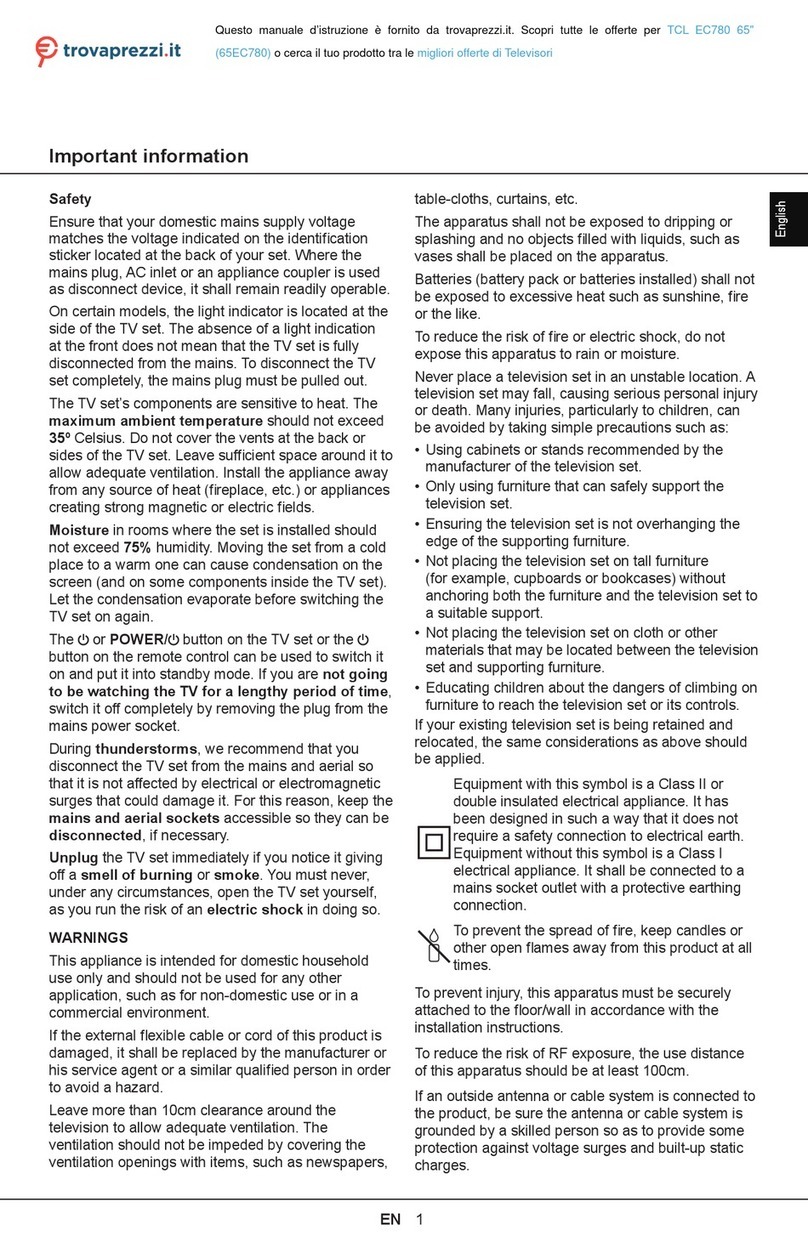 TCL EC780 User manual
