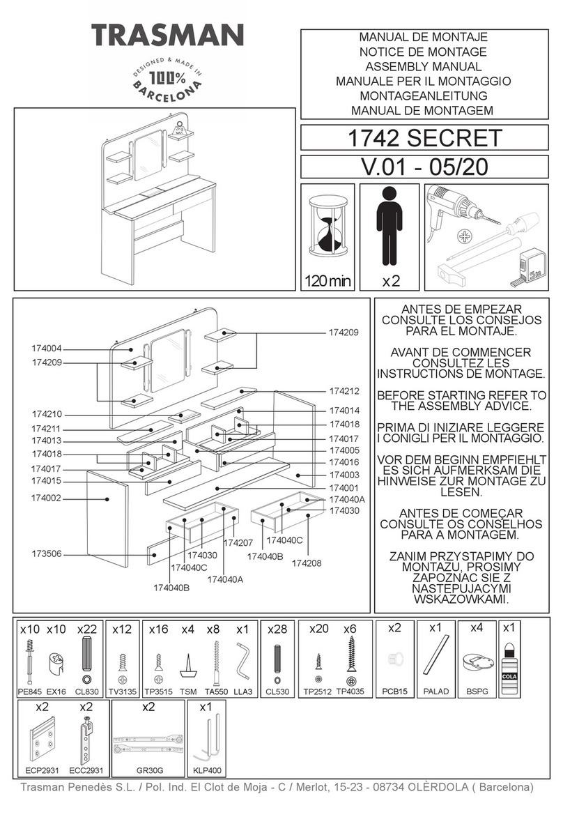 Trasman 1742 SECRET User manual