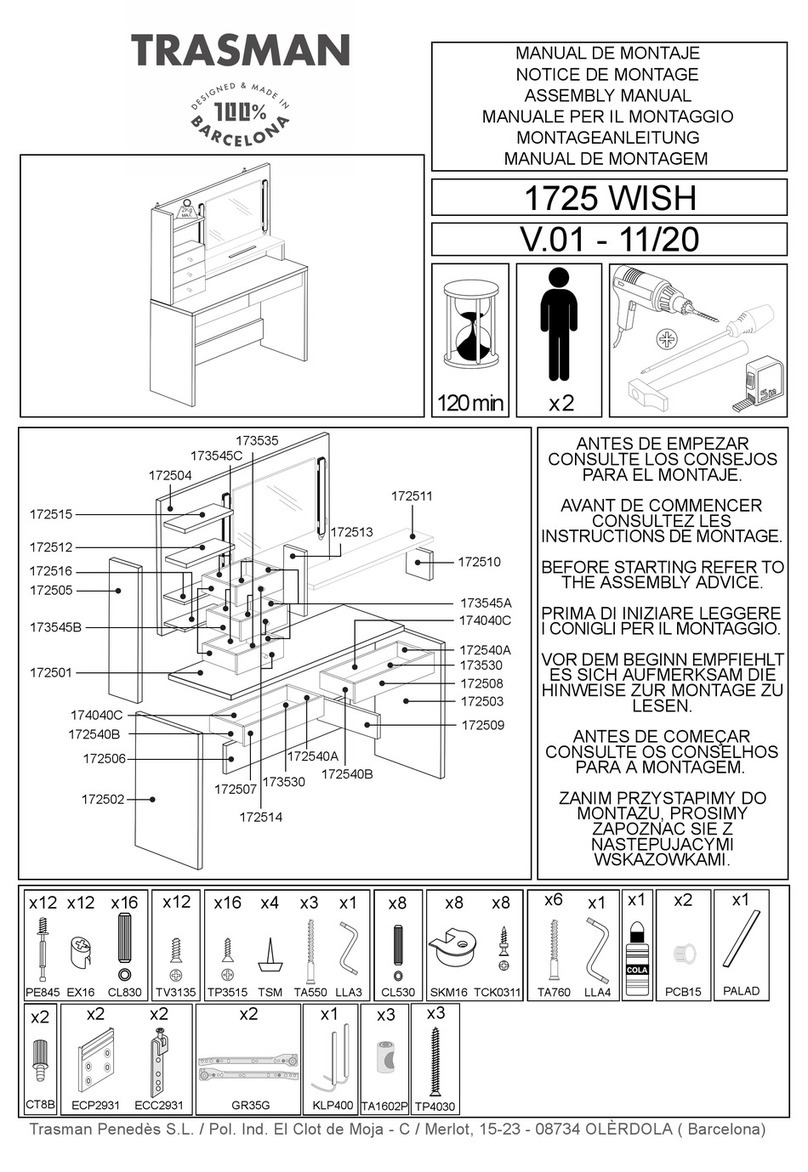 Trasman 1725 WISH User manual