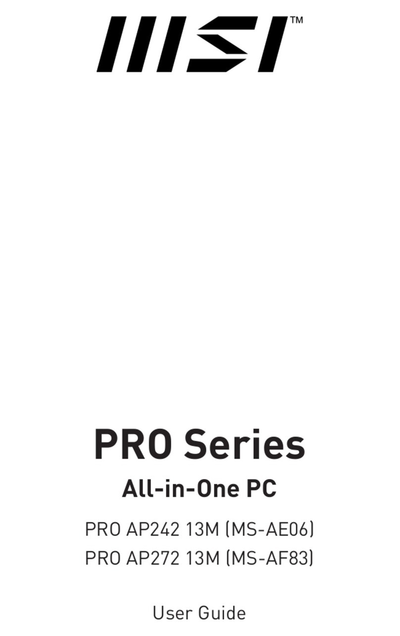 MSI PRO AP242 13M User manual