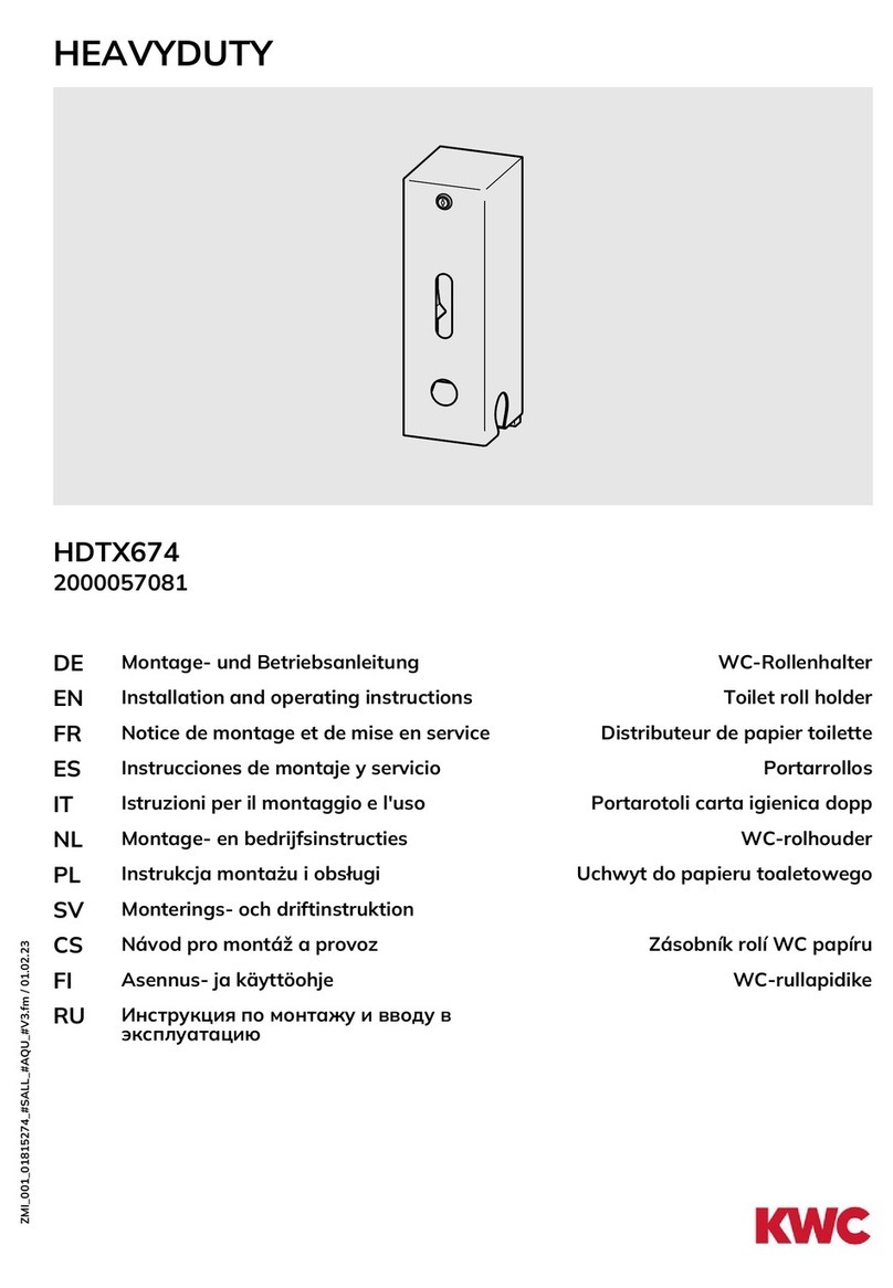 KWC HDTX674 User manual