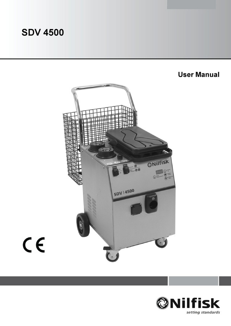 Nilfisk-Advance SDV 4500 User manual Nilfisk-Advance SDV 4500 User manual
