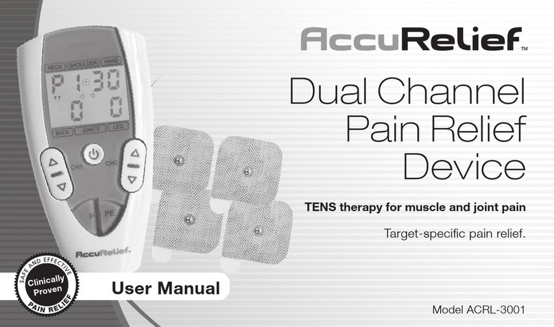 AccuRelief ACRL-3001 user manual