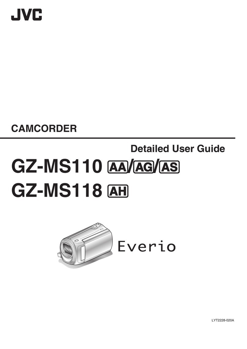 JVC Everio GZ-MS110AA Operating and maintenance manual