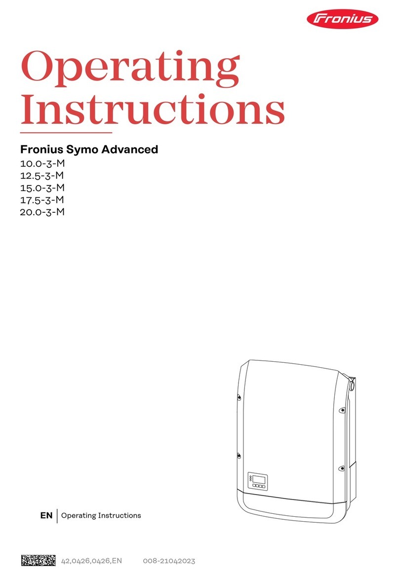 FRO­NIUS Symo 10.0-3-M User manual