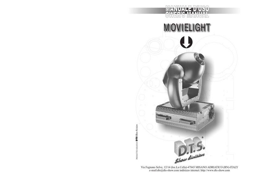 DTS MOVIELIGHT User manual