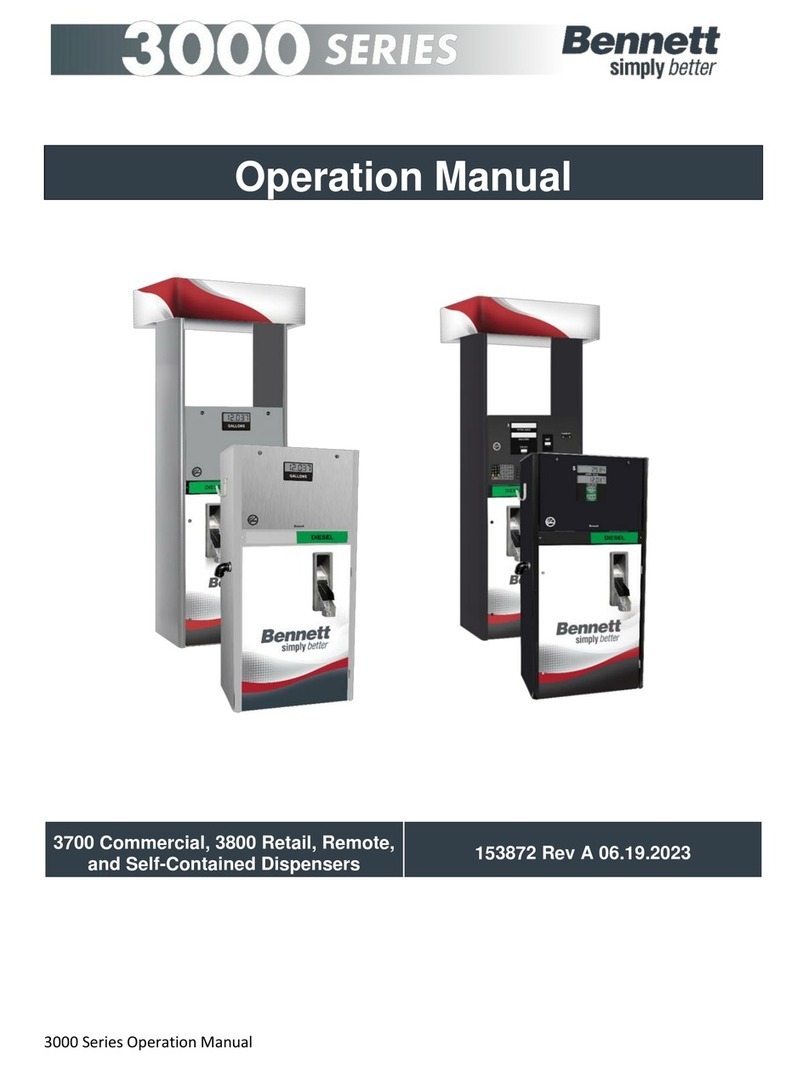 Bennett 3000 Series Operation manual