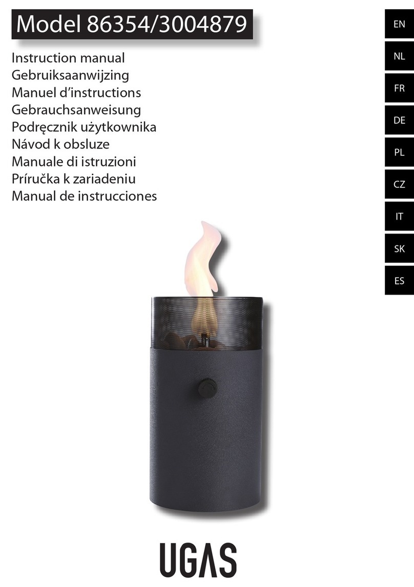 UGAS 86354 instruction manual