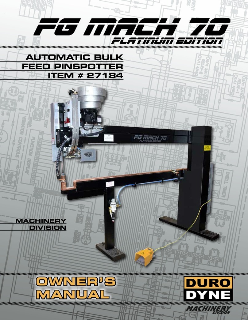 Duro Dyne RH MACH 70 PLATINUM EDITION owner's manual Duro Dyne RH MACH 70 PLATINUM EDITION owner's manual
