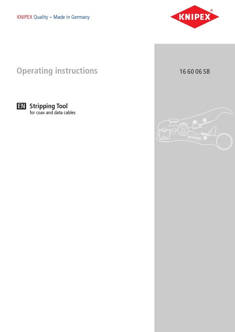 KNIPEX 16 60 06 SB operating instructions