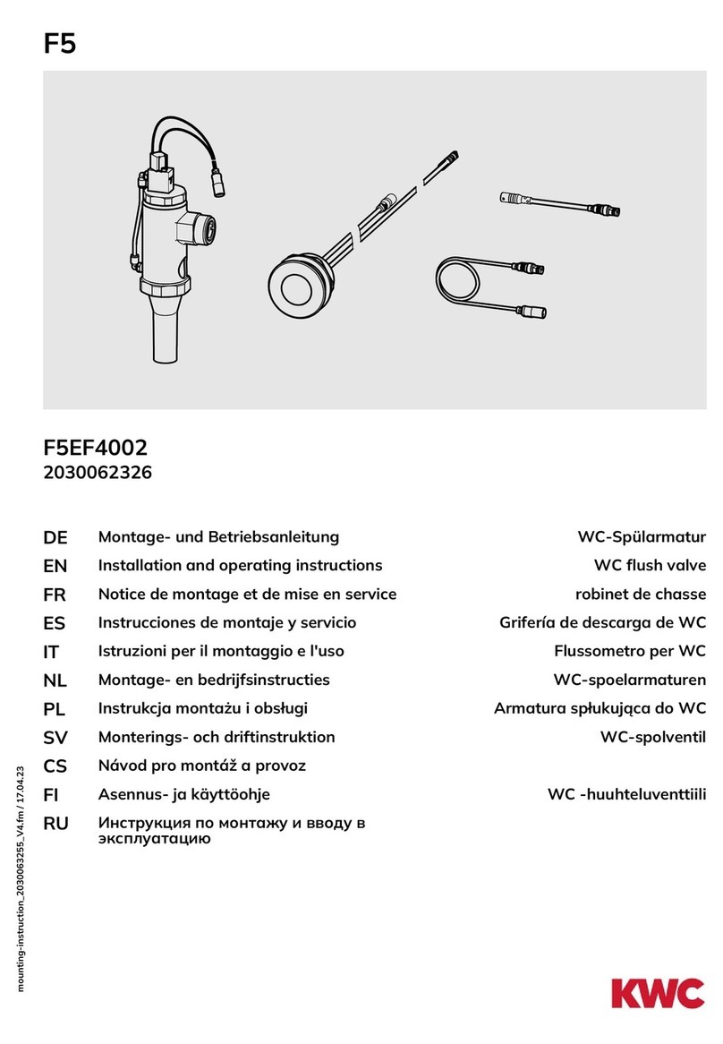 KWC F5 F5EF4002 User manual