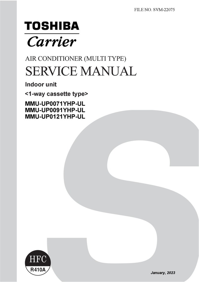 Toshiba MMU-UP0071YHP-UL User manual