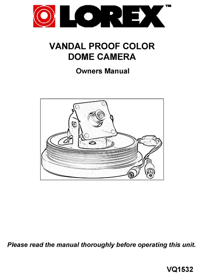 Lorex VQ1532 User manual Lorex VQ1532 User manual