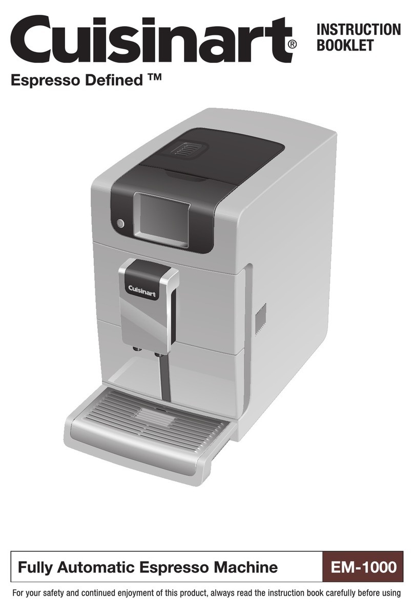 Cuisinart EM-1000 User manual