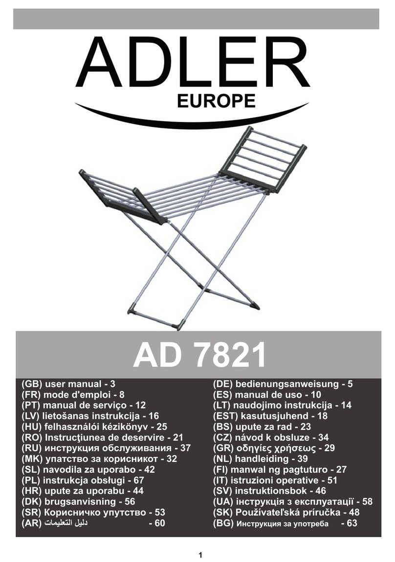 Adler Europe AD 7821 user manual