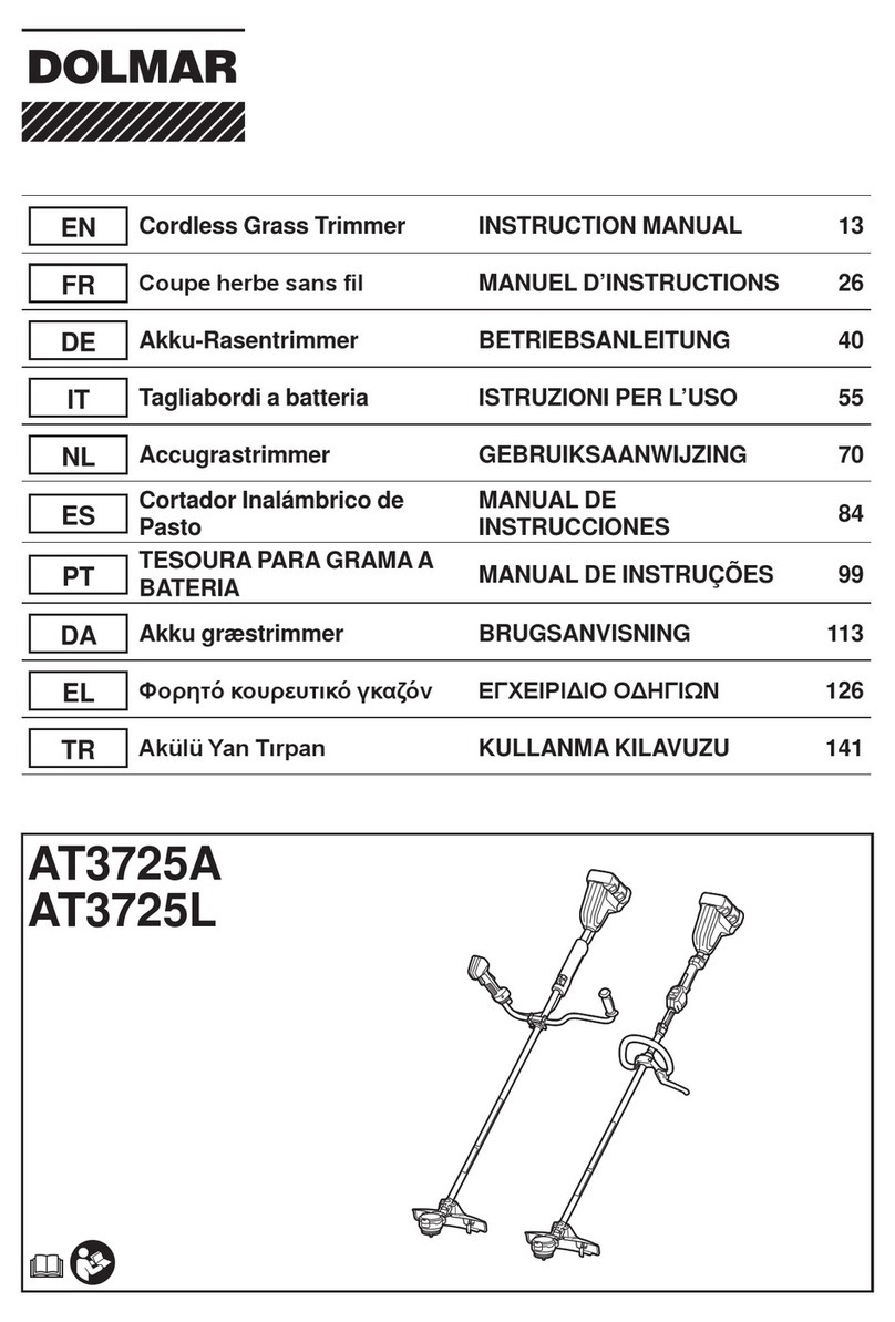 Dolmar AT3725L instruction manual
