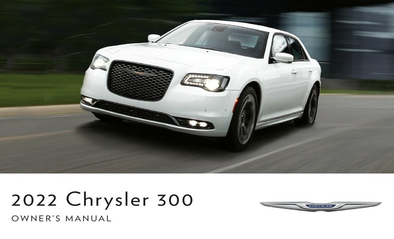Chrysler 300 2022 owner's manual