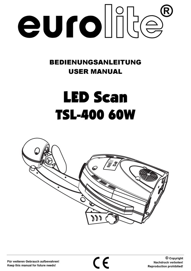 EuroLite LED Scan TSL-400 user manual