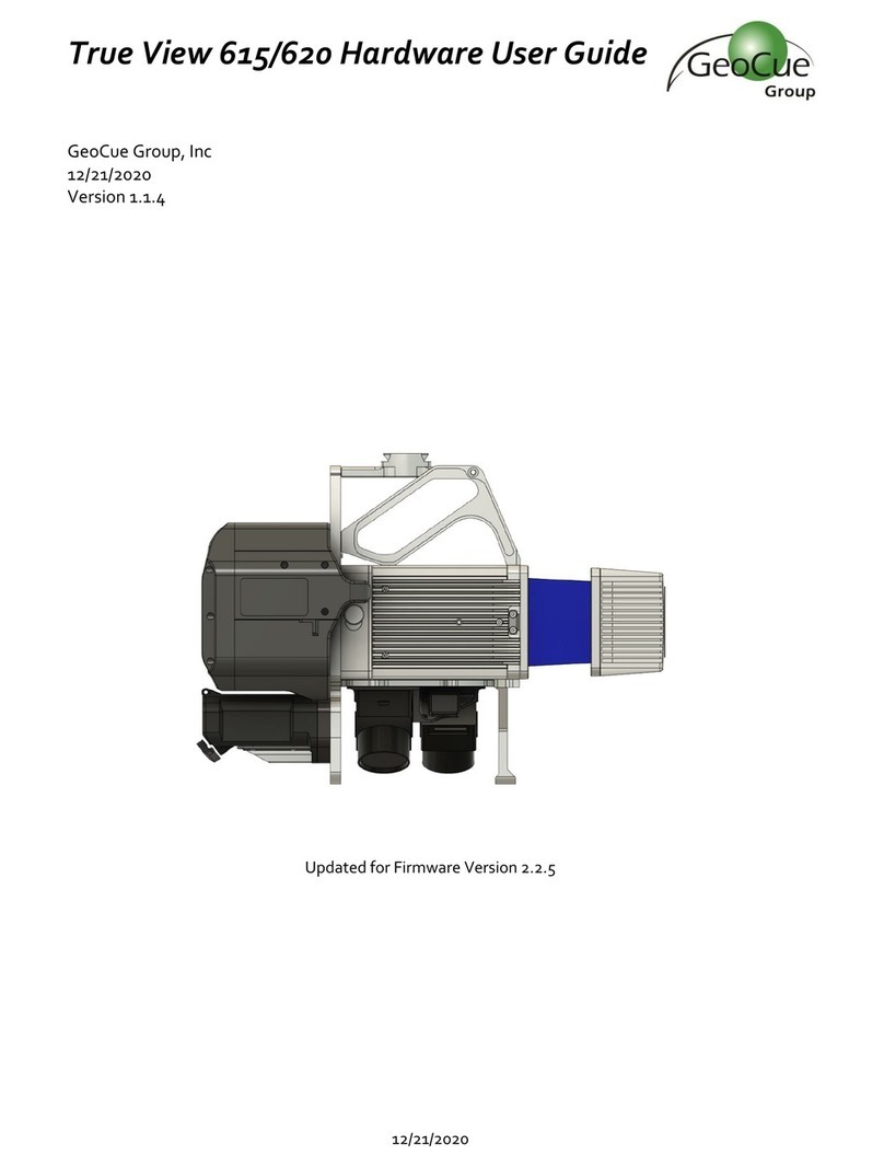 GeoCue True View 615 Hardware user's guide