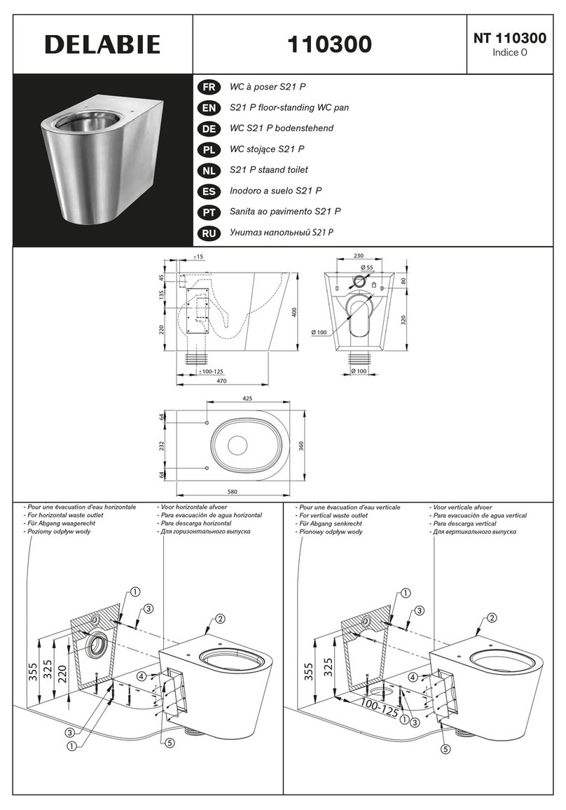 Delabie 110300 manual