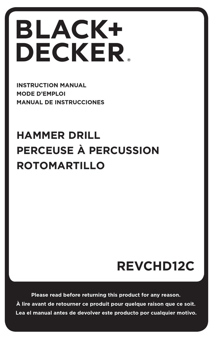 Black & Decker REVCHD12C User manual