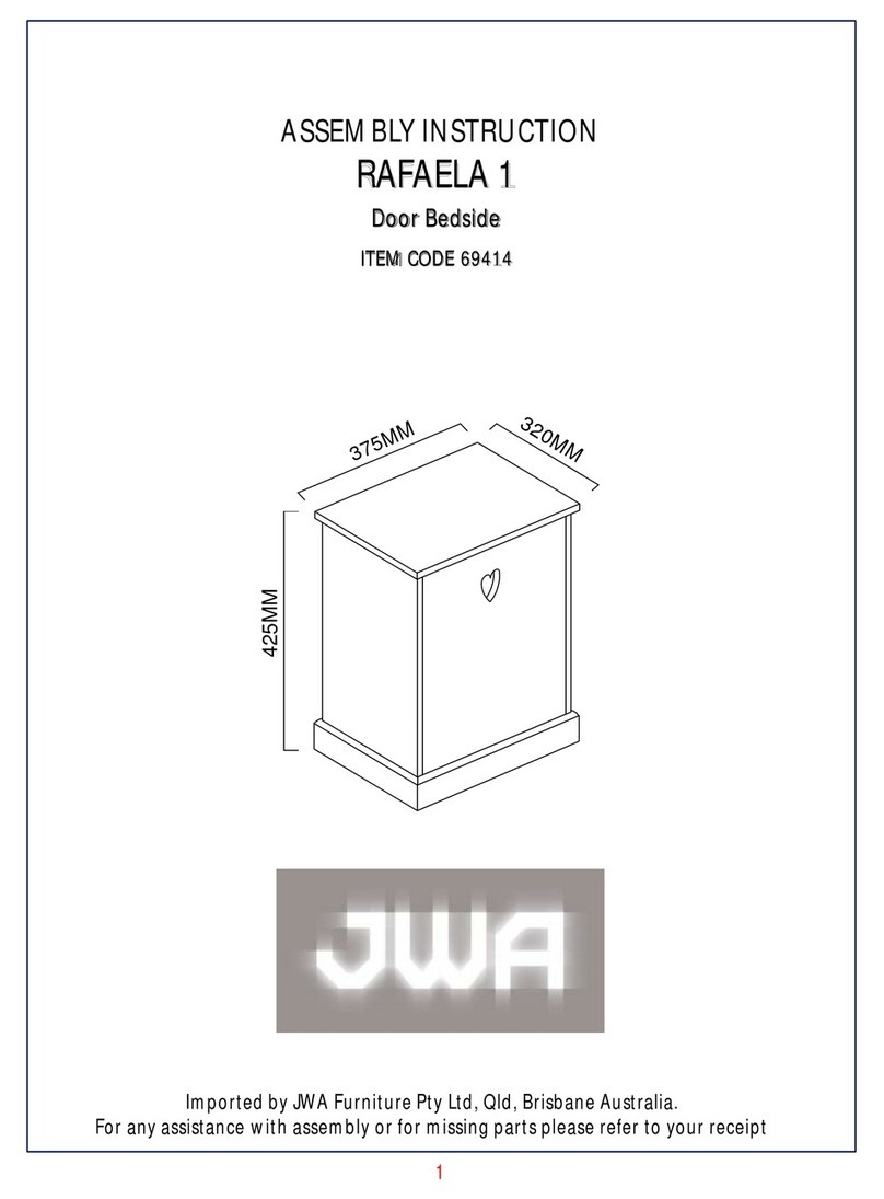 JWA RAFAELA 1 User manual