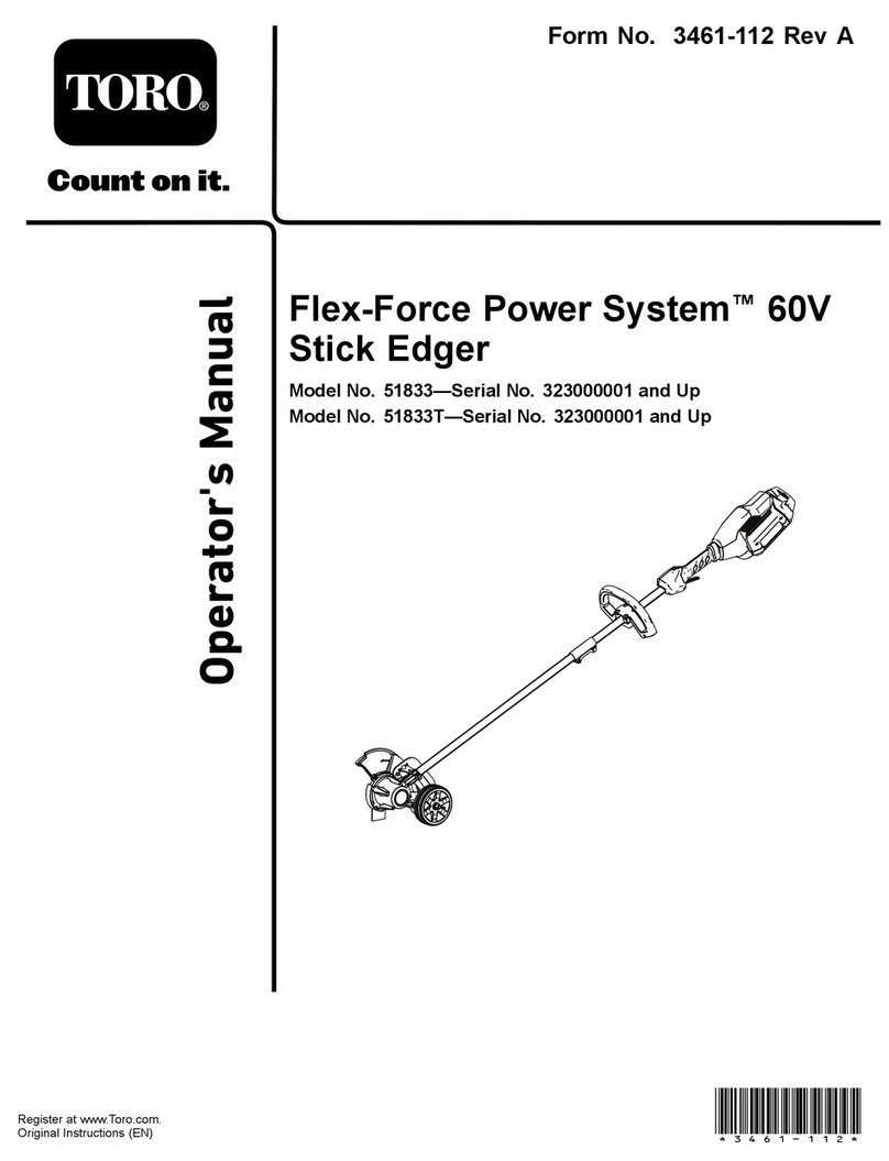 Toro Flex-Force Power System 51833T Operator's manual