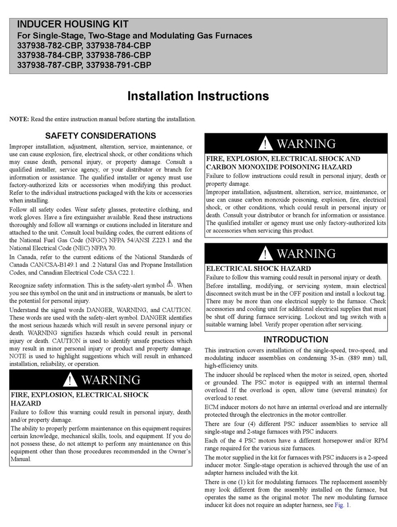 Carrier 337938-791-CBP installation instructions
