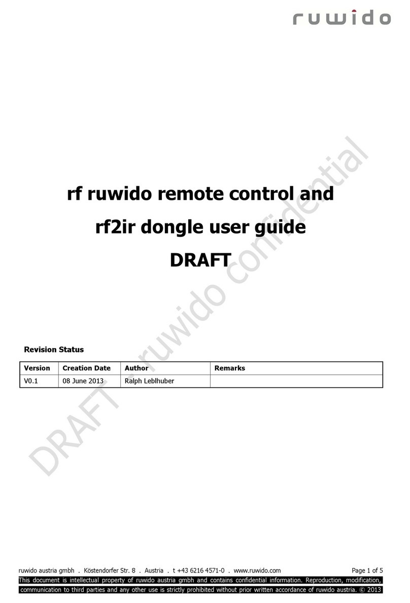 Ruwido rf2ir user guide