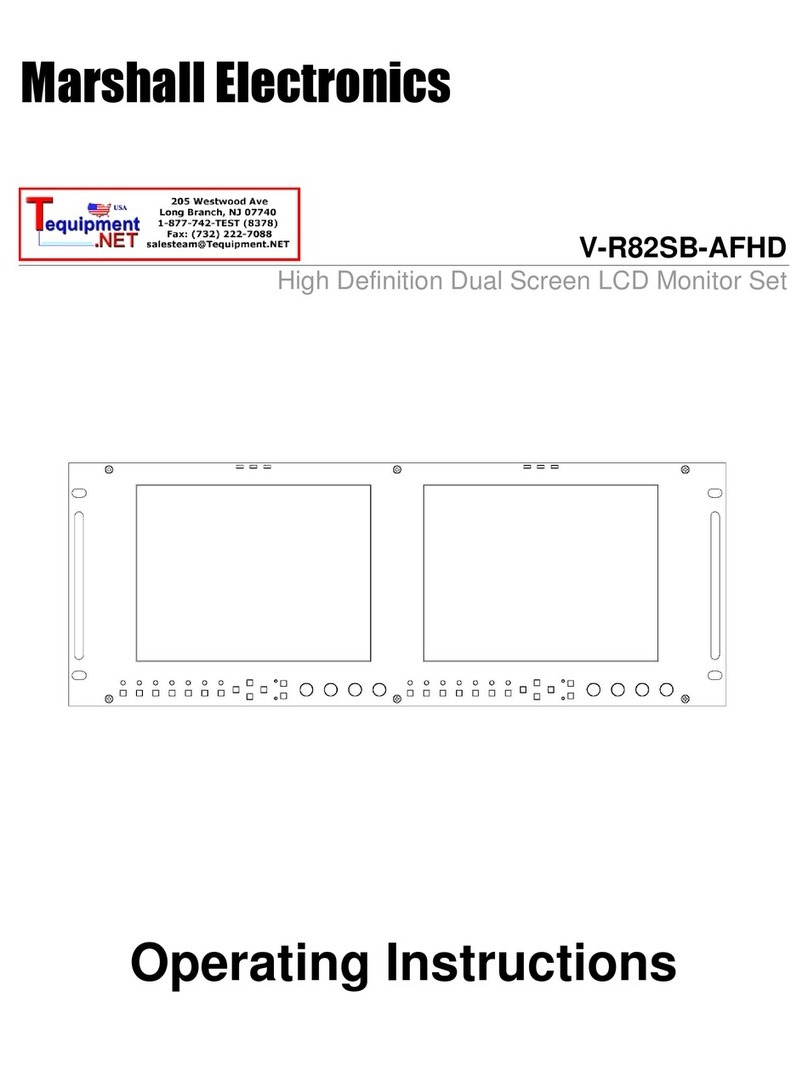 Marshall Electronics V-R82SB-AFHD User manual