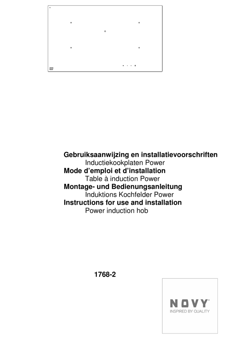 Novy 1768 Instructions for use and installation