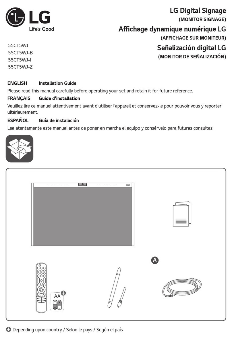 LG 55CT5WJ User manual