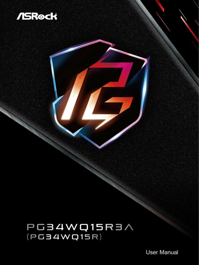 ASROCK PG34WQ15R3A User manual