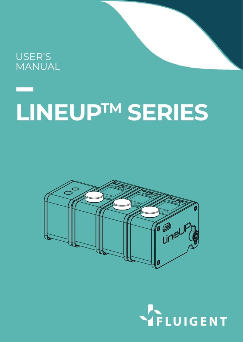 Fluigent LineUp Series user manual