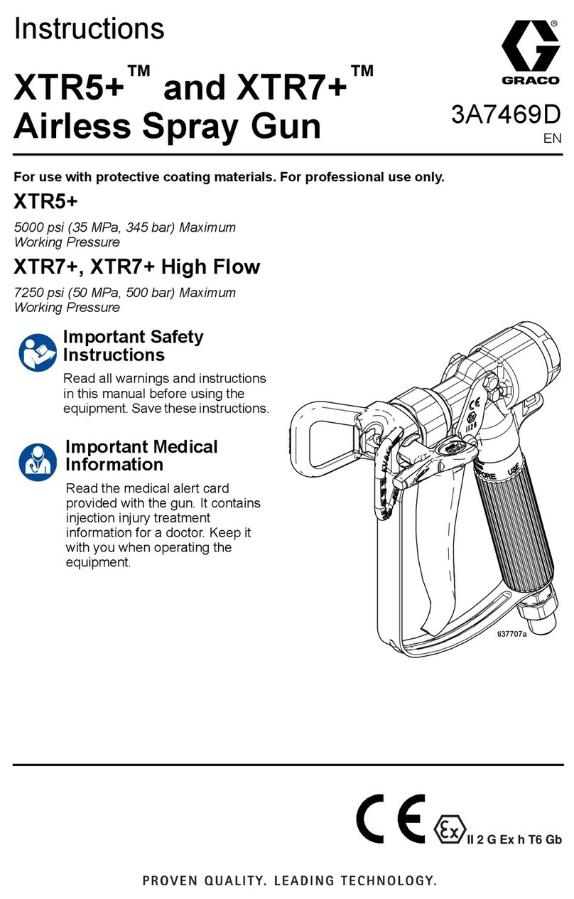 Graco XTR7+ XTR720 User manual