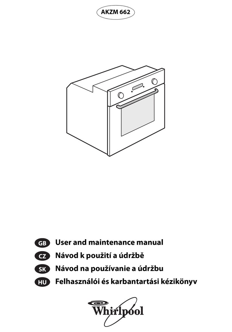 Whirlpool AKZM 662 User and maintenance manual