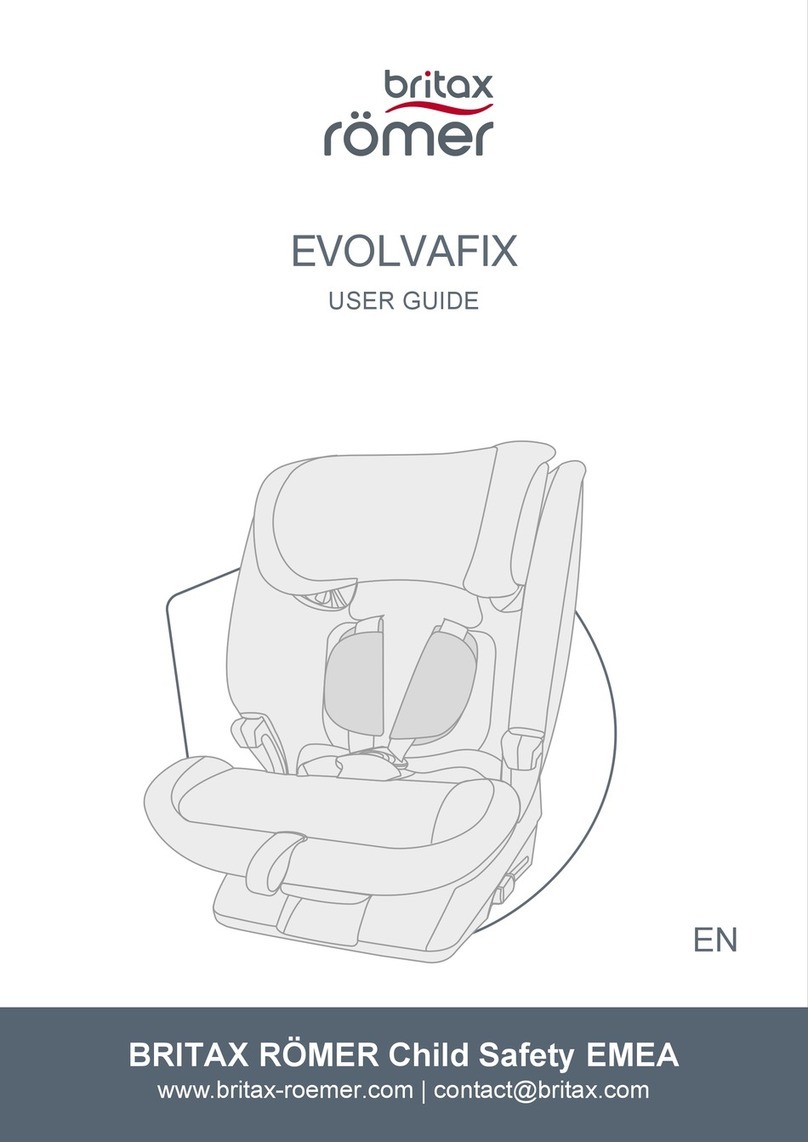 Britax romer EVOLVAFIX User manual