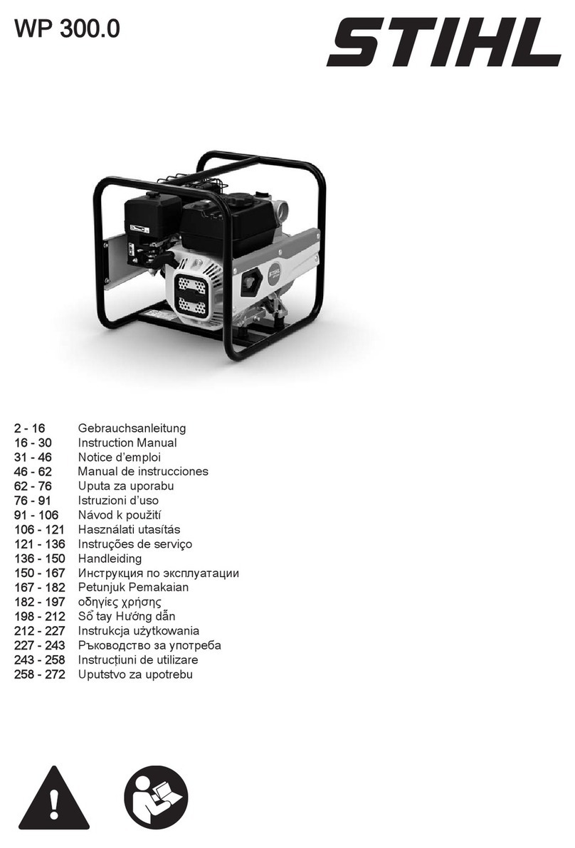 Stihl WP 300.0 User manual