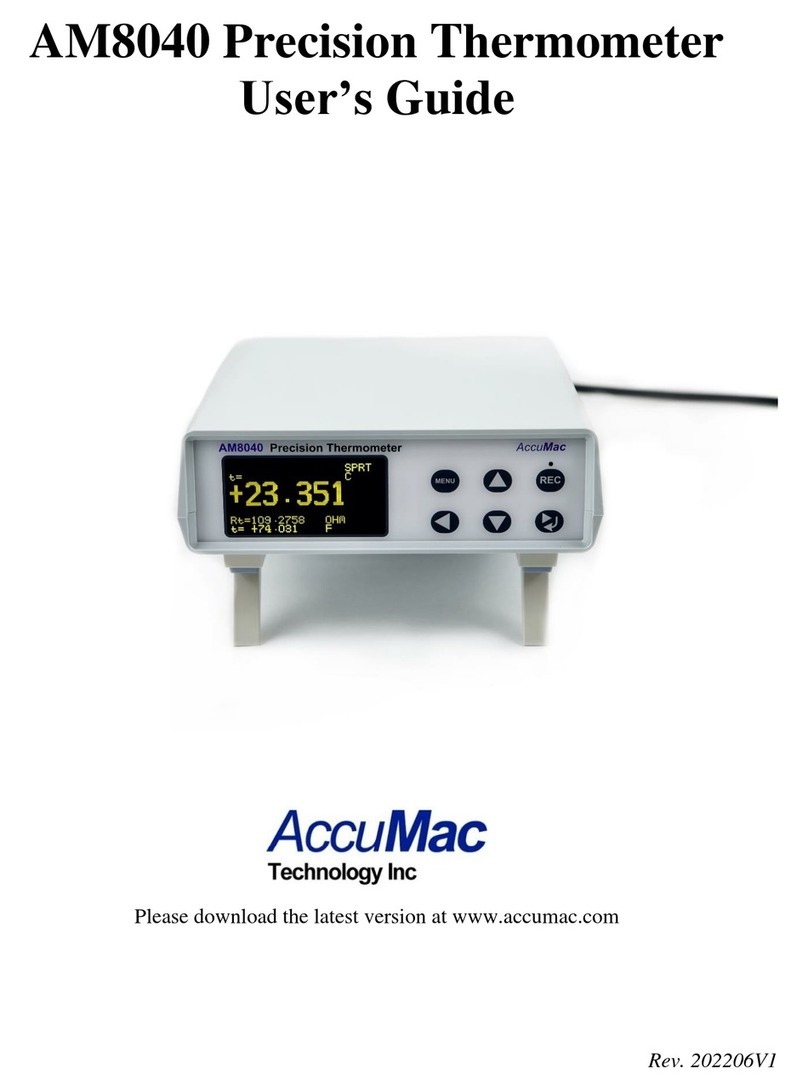 AccuMac AM8040 User manual