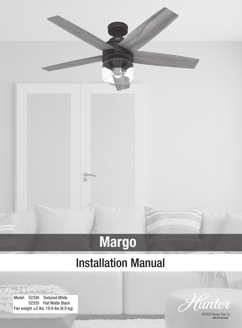 Hunter Margo User manual