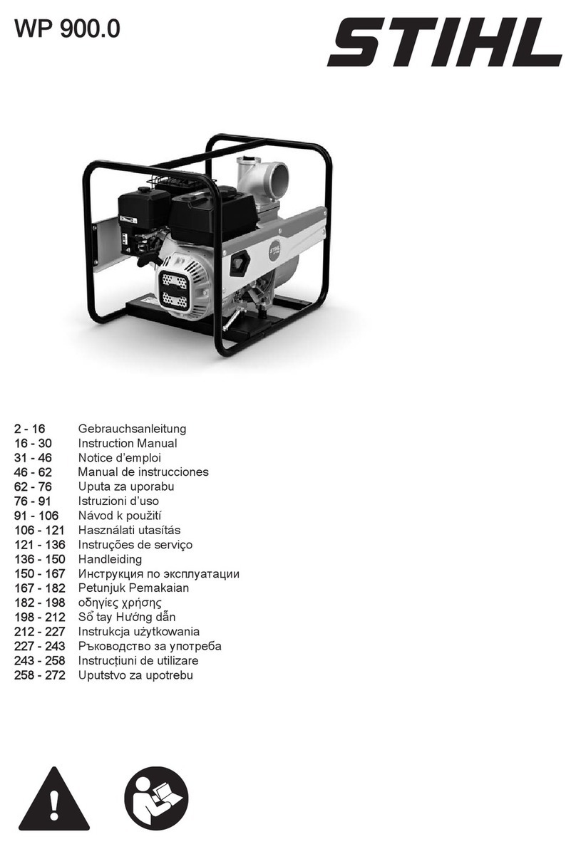 Stihl WP 900.0 User manual