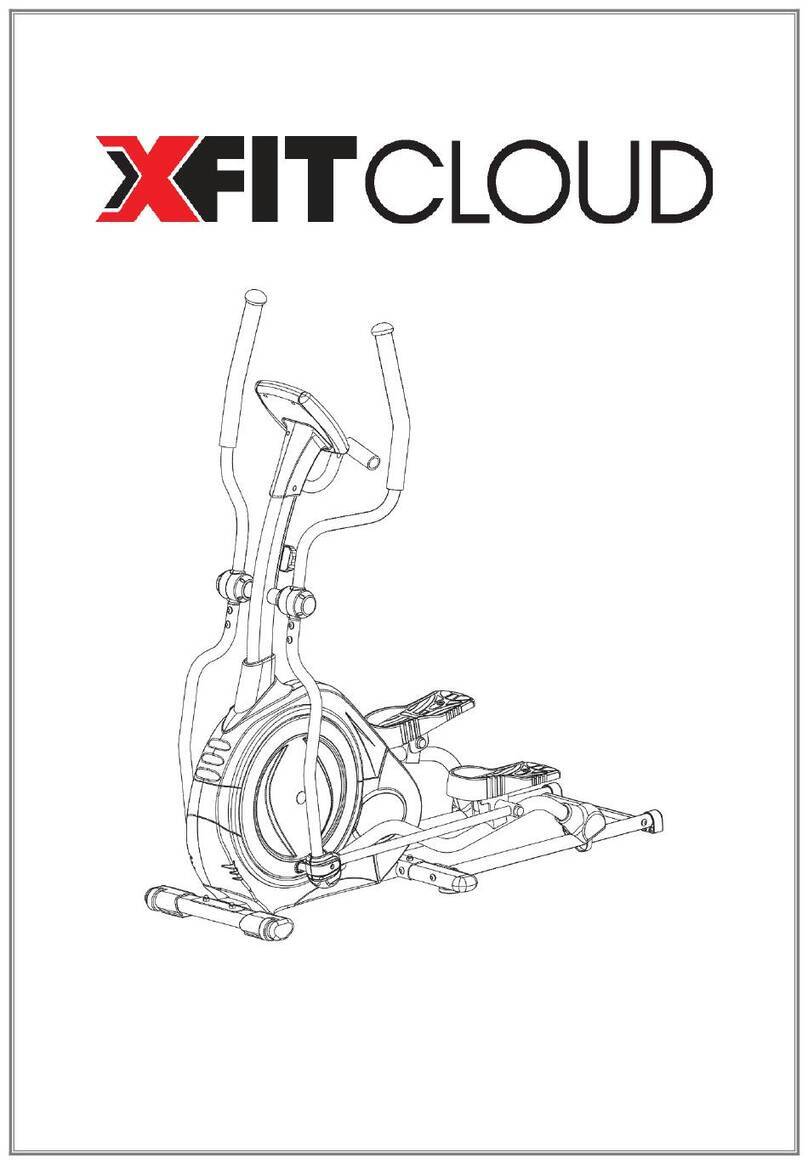 Xtreme Elliptical XFIT CLOUD User manual