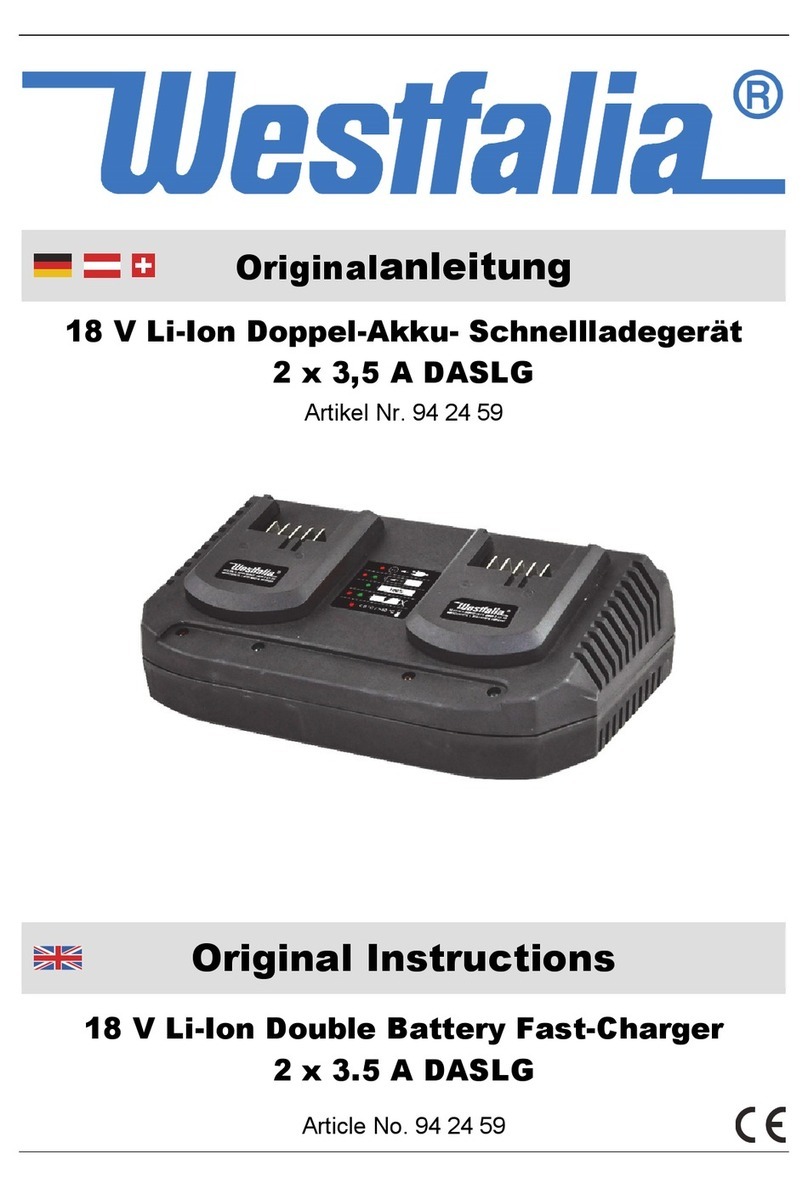 Westfalia 94 24 59 Original instructions