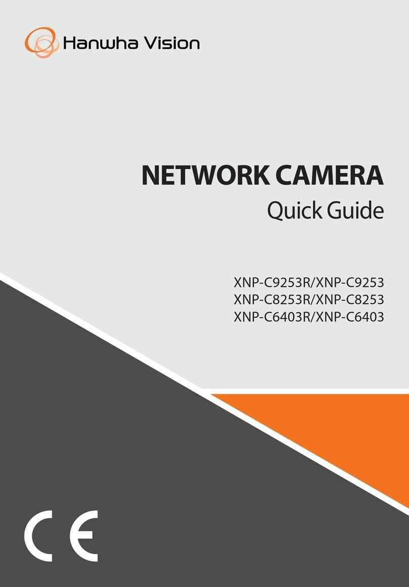 Hanwha Vision XNP-C9253 User manual