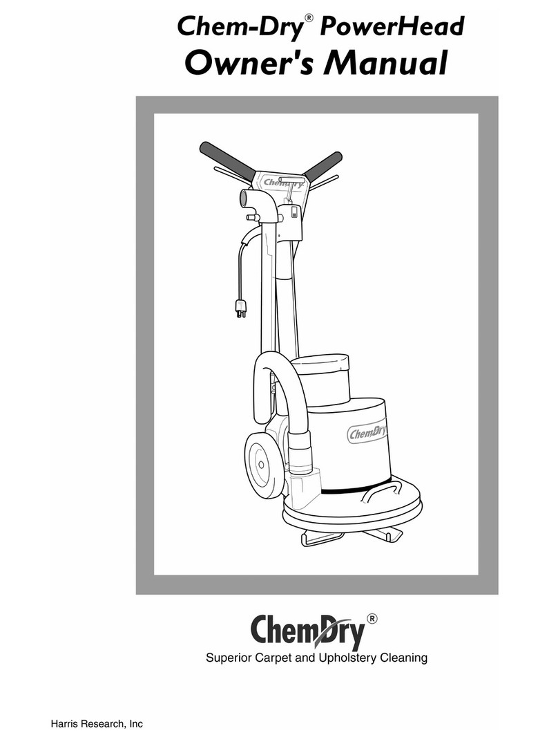 ChemDry PowerHead owner's manual